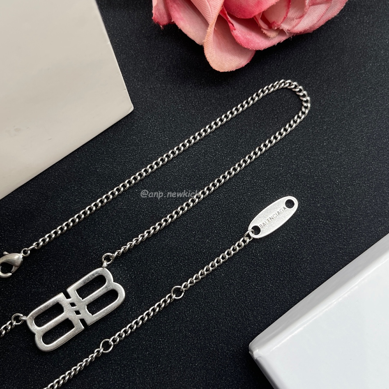 Balenciaga Bb Necklace (5) - www.newkick.vip